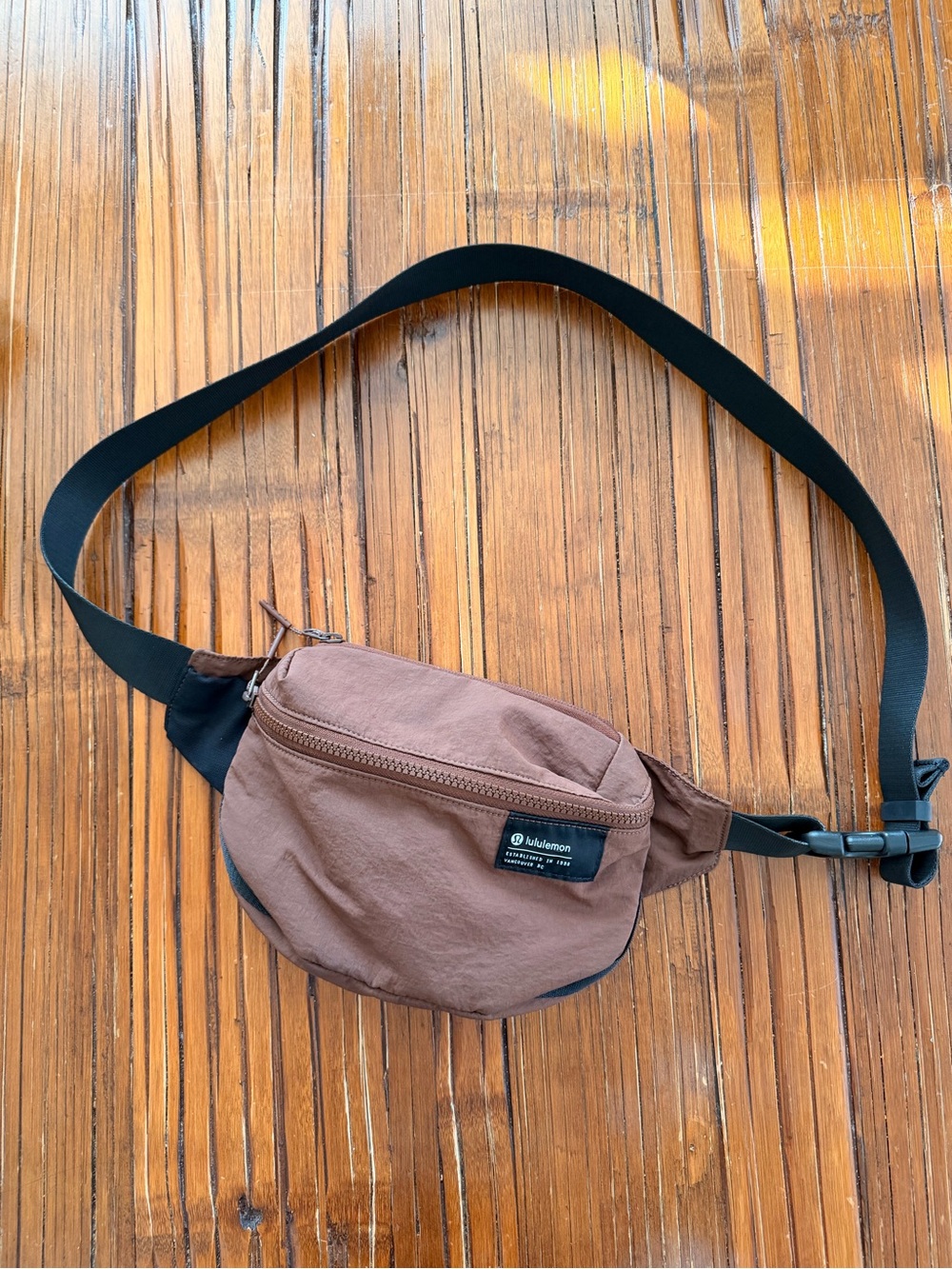lululemon athletica Brown Clean Lines Belt Bag